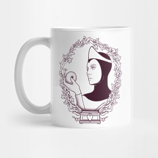 APPLE QUEEN lineart version T-Shirt Mug